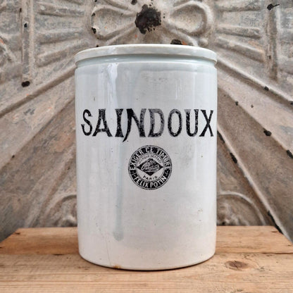 Grand pot « SAINDOUX - Félix Potin » - Format XL