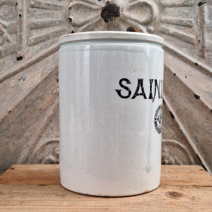 Grand pot « SAINDOUX - Félix Potin » - Format XL