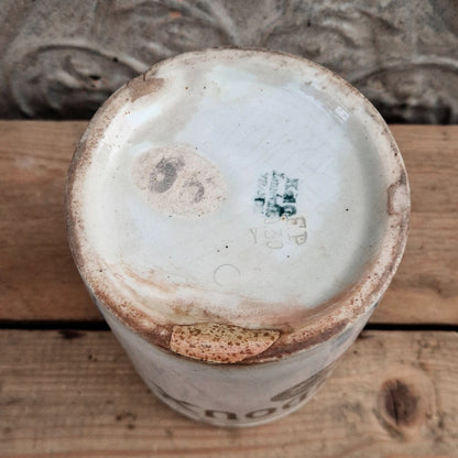 Ancien pot en céramique « SAINDOUX - Félix Potin »