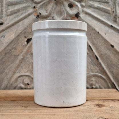 Ancien Pot Félix Potin Noir et Blanc - vers 1883-1890
