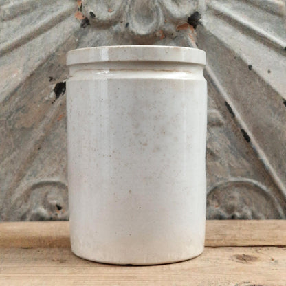 Rare pot Félix Potin Noir et Blanc - vers 1881 / 1883