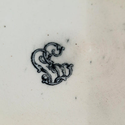 Rare pot Félix Potin Noir et Blanc - vers 1881 / 1883