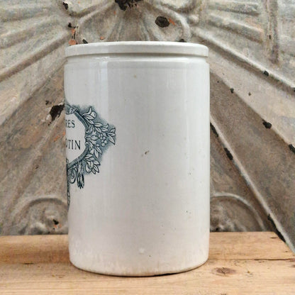 Pot de confitures « Félix Potin » Bleu - Badonviller, format XL