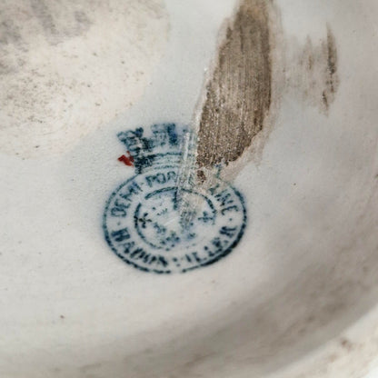 Rare pot de confitures « Félix Potin » avec étiquette