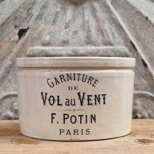 Rare pot Félix Potin « Vol au Vent », format XL
