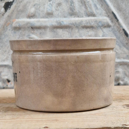 Rare pot en faïence Félix Potin « Vol au Vent »