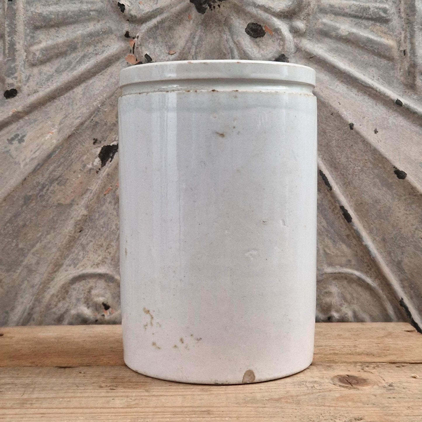 Large Félix Potin "Fine Jams" jar - Circa 1900