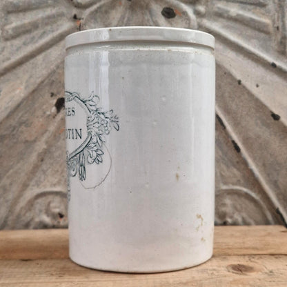 Large Félix Potin "Fine Jams" jar - Circa 1900