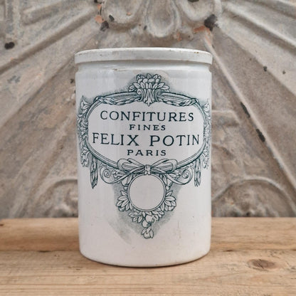 Ancien pot à confitures Félix Potin - Lunéville