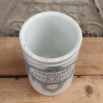 Ancien pot à confitures Félix Potin - Lunéville