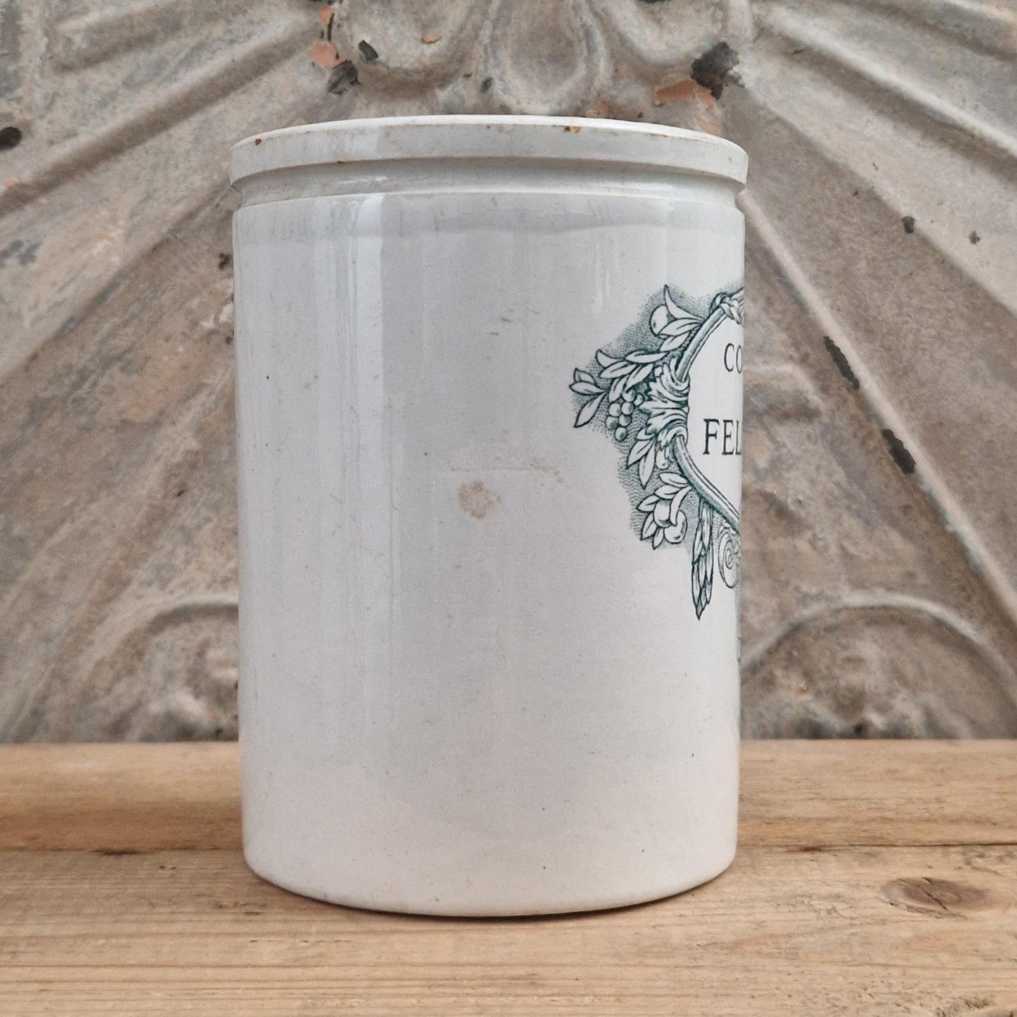 Ancien pot à confitures Félix Potin - Lunéville