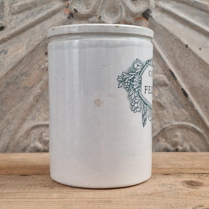 Ancien pot à confitures Félix Potin - Lunéville