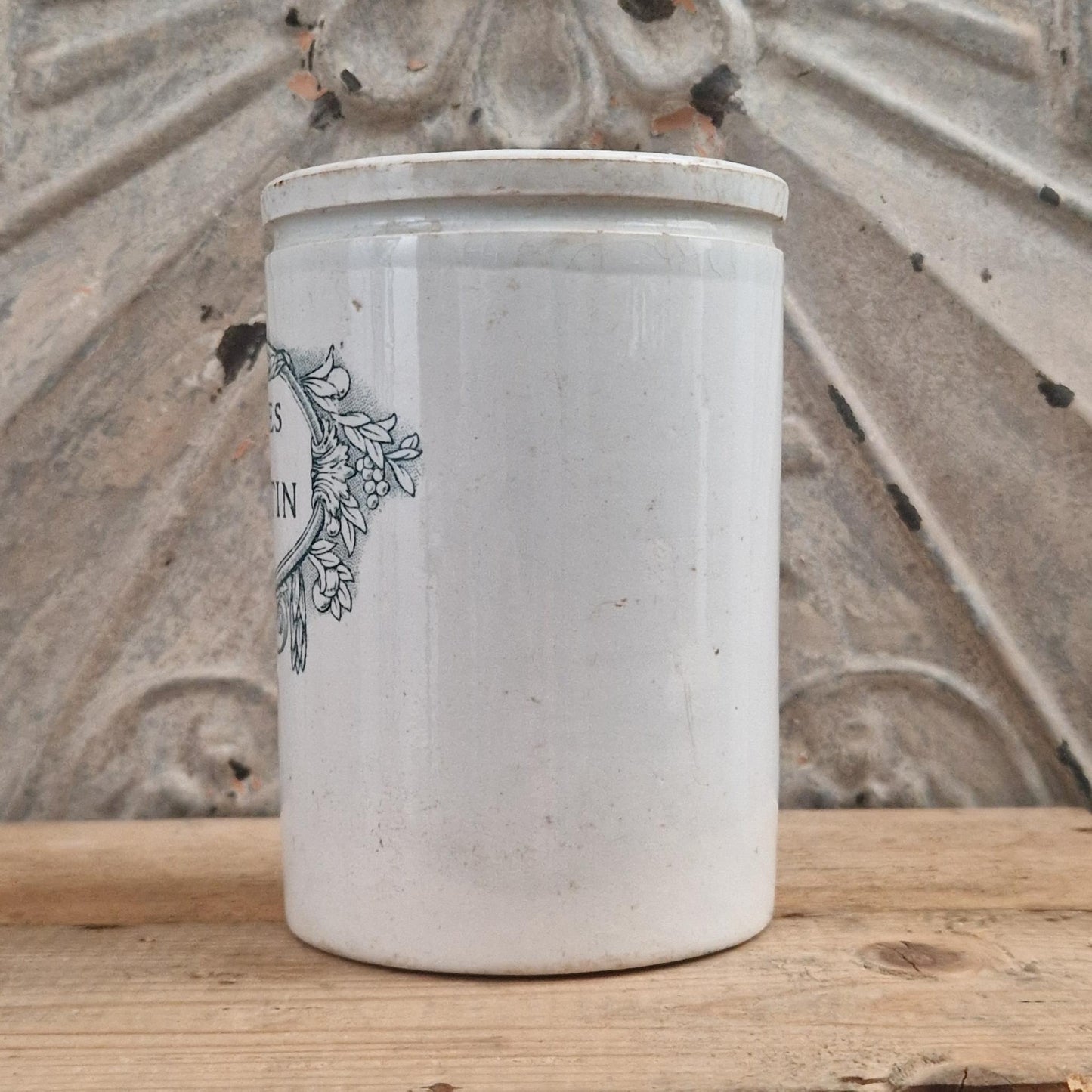 Ancien pot à confitures Félix Potin - Lunéville