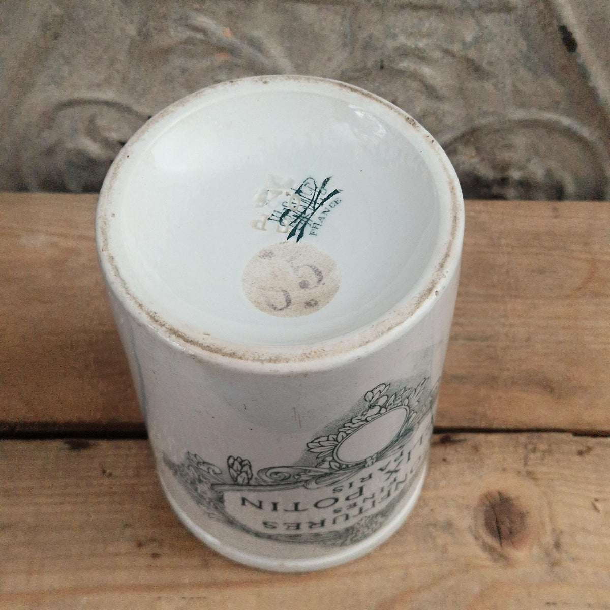 Ancien pot à confitures Félix Potin - Lunéville