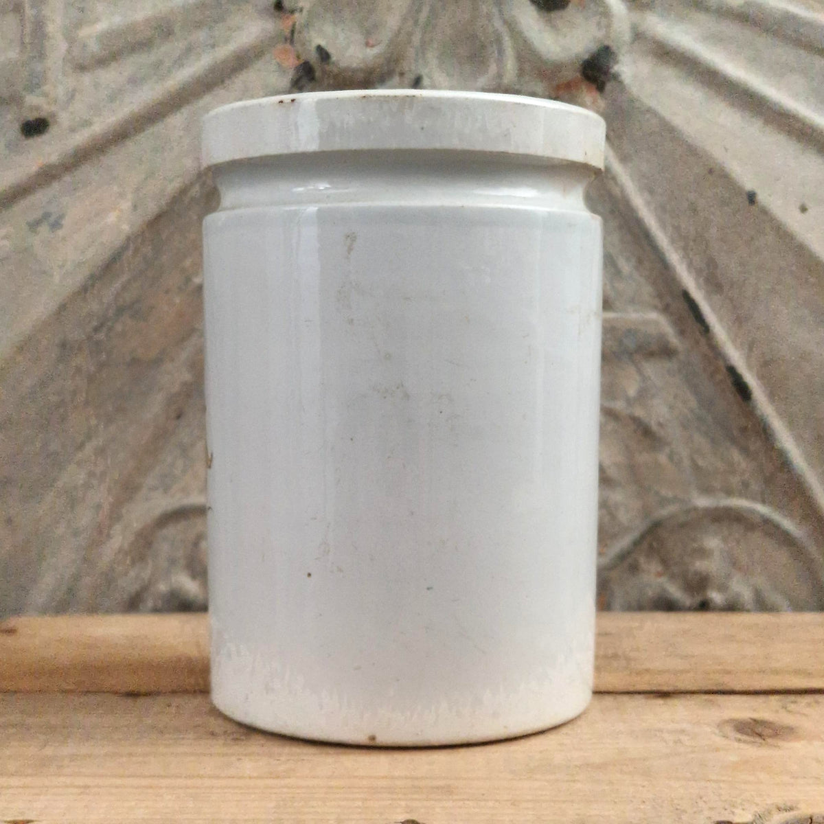 Ancien pot de confitures « Félix Potin » en couleurs