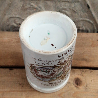 Ancien pot de confitures « Félix Potin » en couleurs