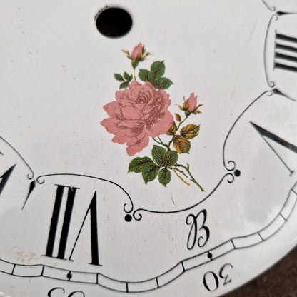 Ancien cadran émaillé « La Rose de Provence »