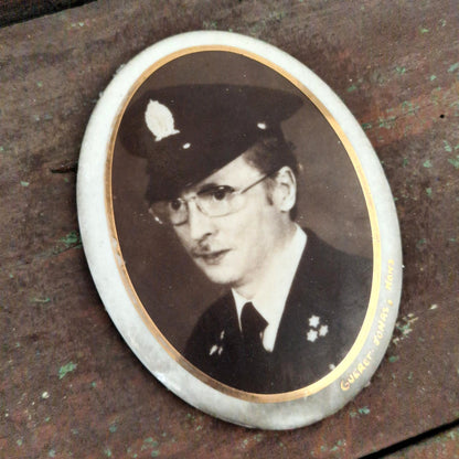 Photo funéraire ancienne « Portrait en uniforme »