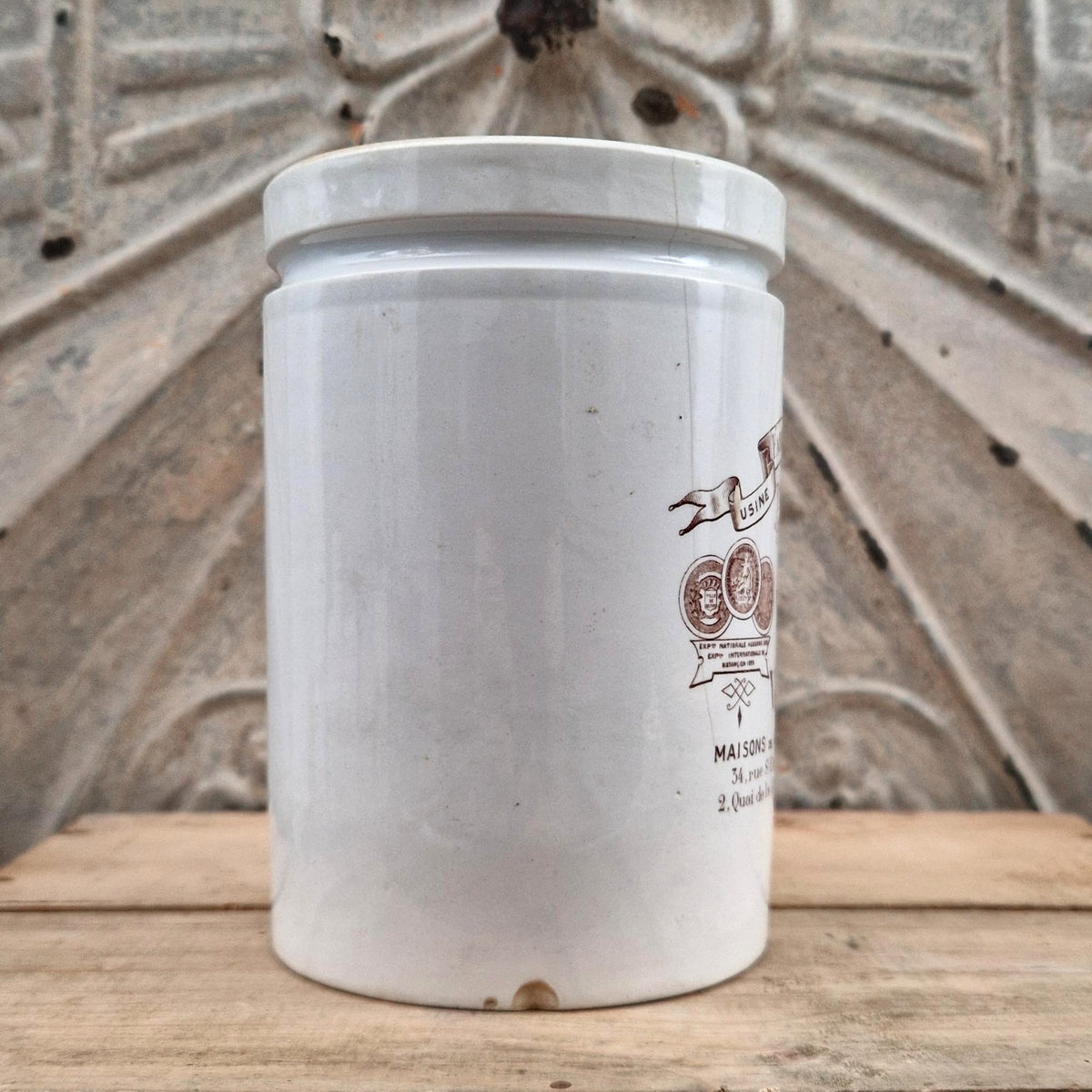 Old Vigneron Melun Pot "Jam Factory"