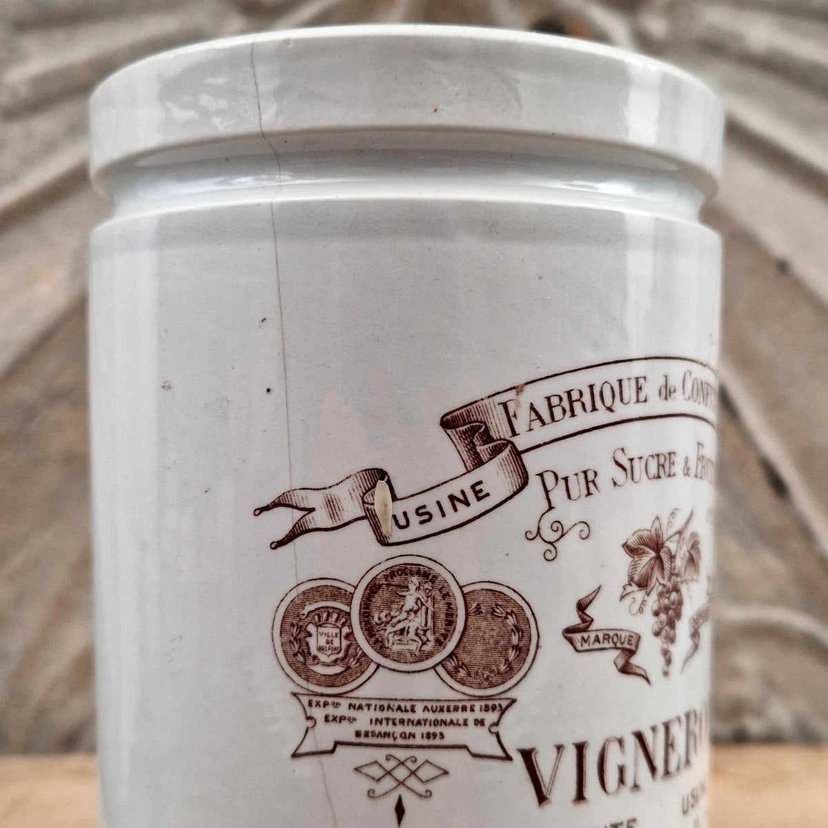 Old Vigneron Melun Pot "Jam Factory"