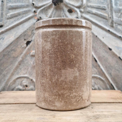 Advertising pot "Sadla Jams - Pure Delight"