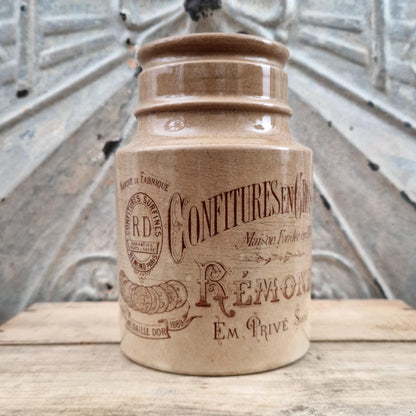 Old "Rémond" jam jar - Paris