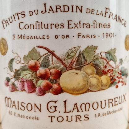 Jar "Maison G. Lamoureux" - Fruits from the Garden of France