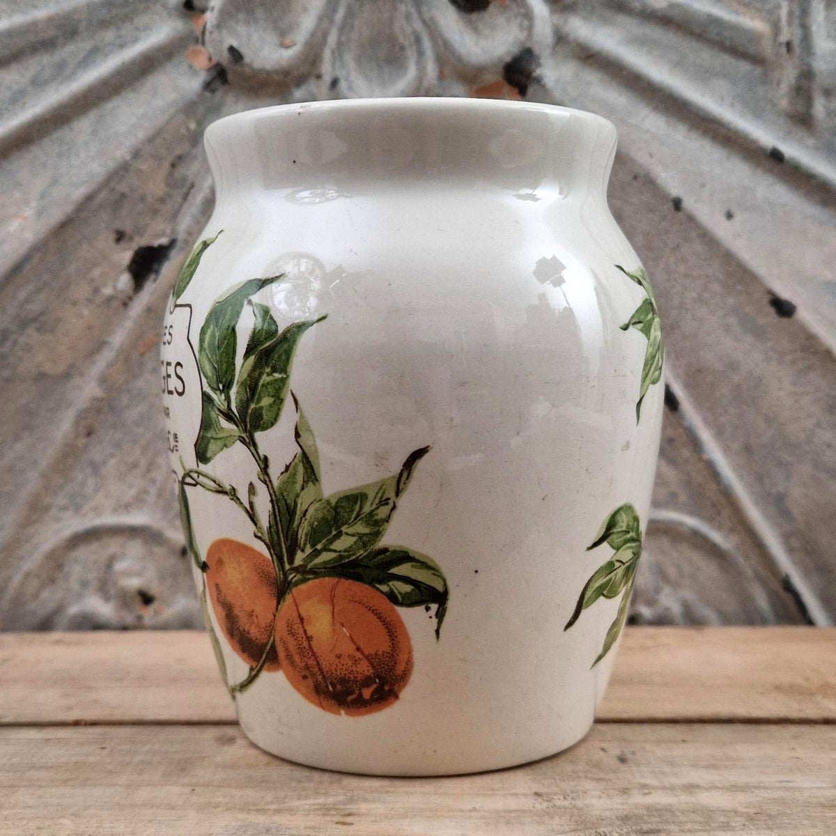 Vintage "Picon - Orange Jams" Jar - XL Size