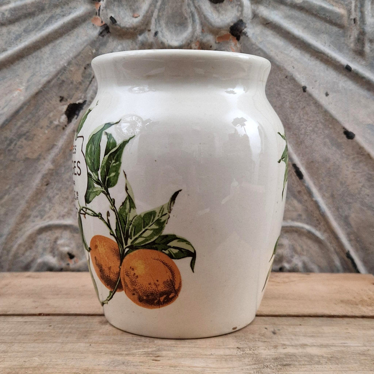 Old PICON "Orange Jams" jar - XL size