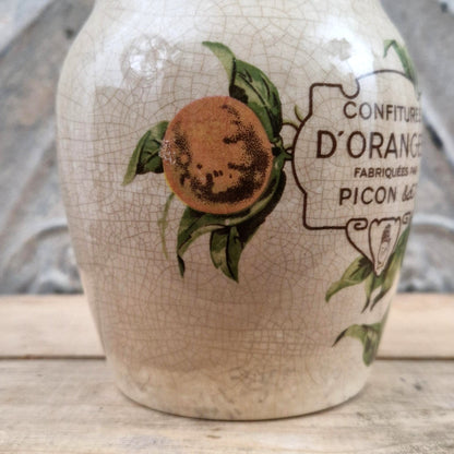 Advertising jar "Picon - Orange Jams" - size L