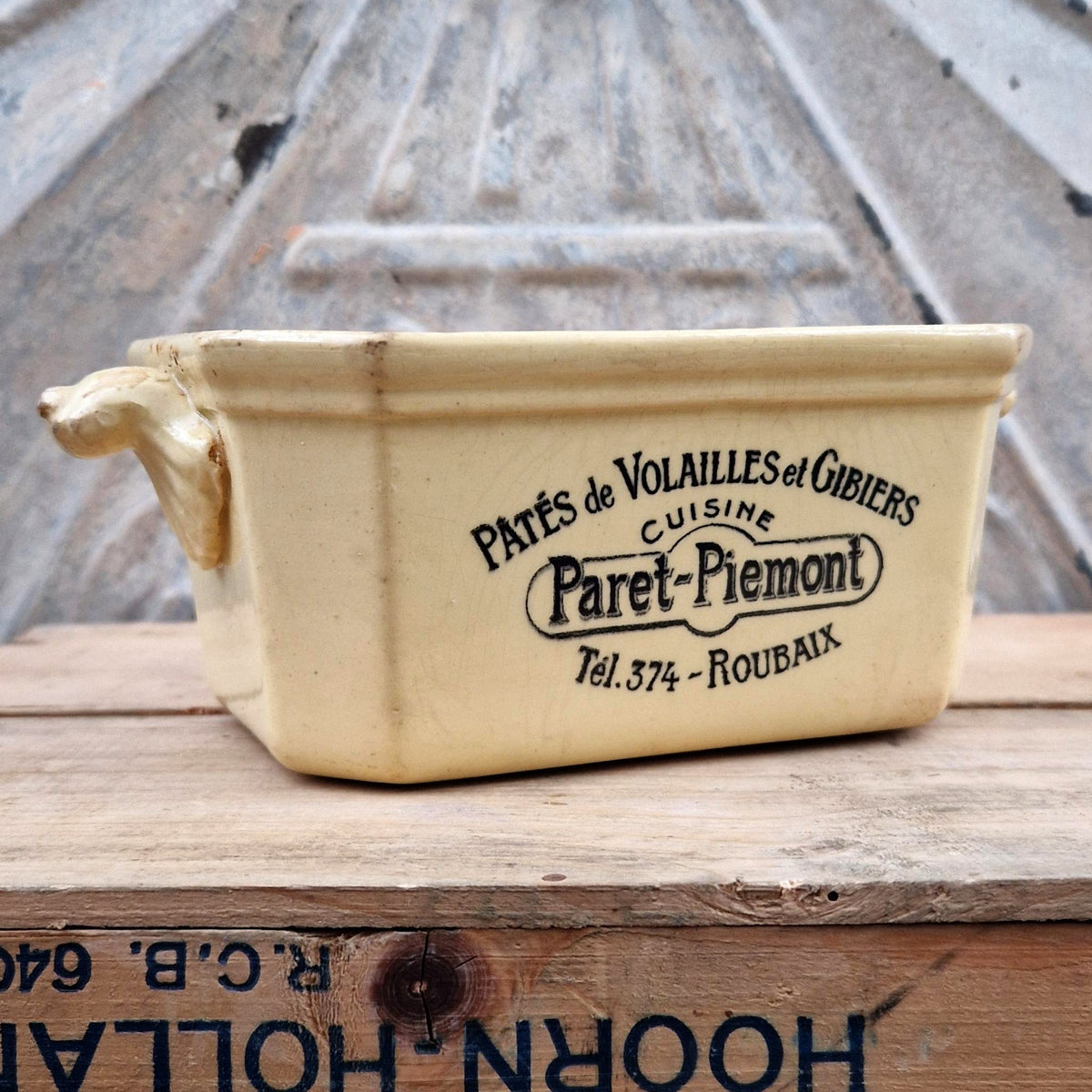 Vintage "Poultry Pâtés" Terrine - Roubaix