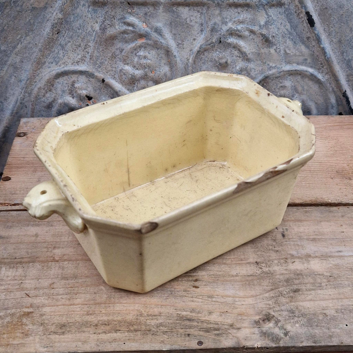 Vintage "Poultry Pâtés" Terrine - Roubaix