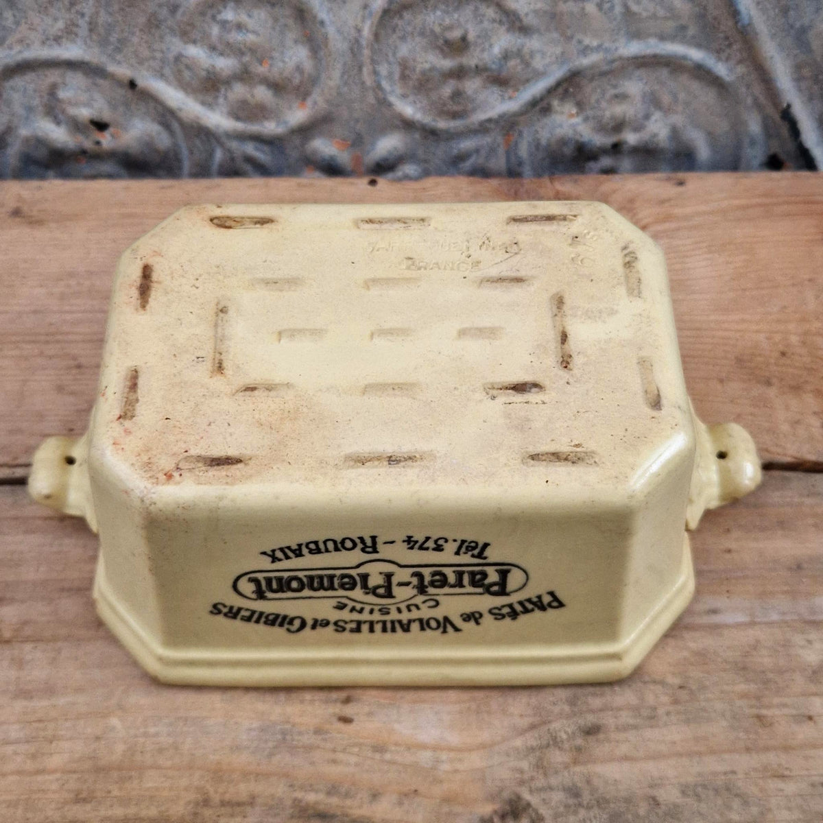 Vintage "Poultry Pâtés" Terrine - Roubaix