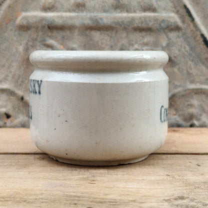 Vintage "Constantinople" ceramic yogurt pot