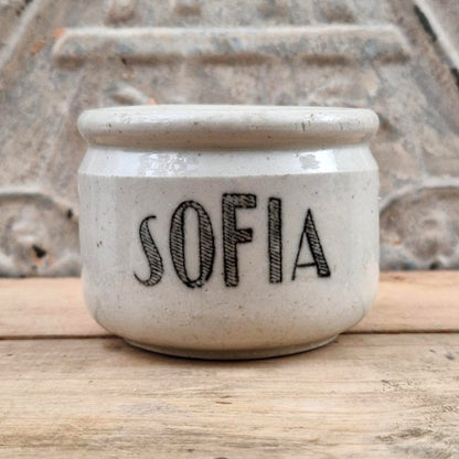 "SOFIA" ceramic yogurt pot