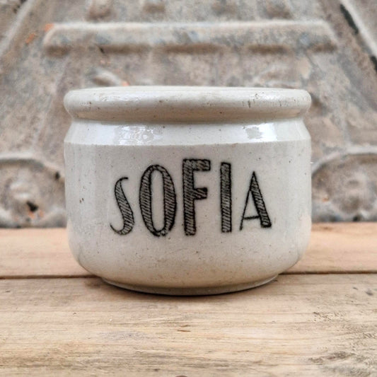 "SOFIA" ceramic yogurt pot
