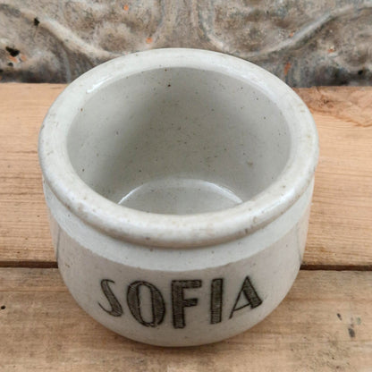 "SOFIA" ceramic yogurt pot
