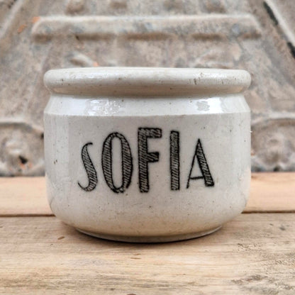"SOFIA" ceramic yogurt pot