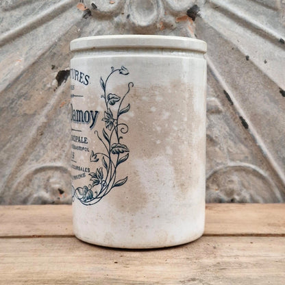 Ancien pot en porcelaine « Julien Damoy » - Début XXe