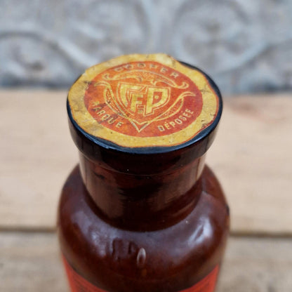 Antique "Opium Powder" poison bottle