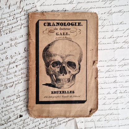 Rare Livre Cranologie du Docteur Gall - 1828