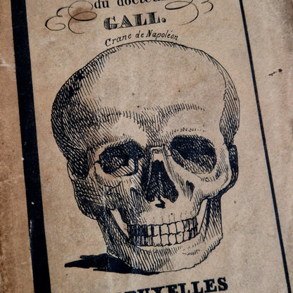 Rare Livre Cranologie du Docteur Gall - 1828