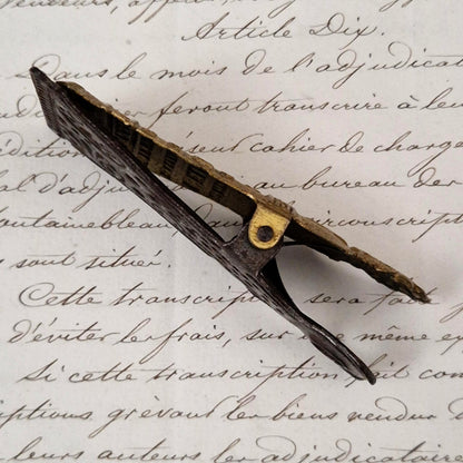 Pince à courrier publicitaire - D. Leonardt & Co.