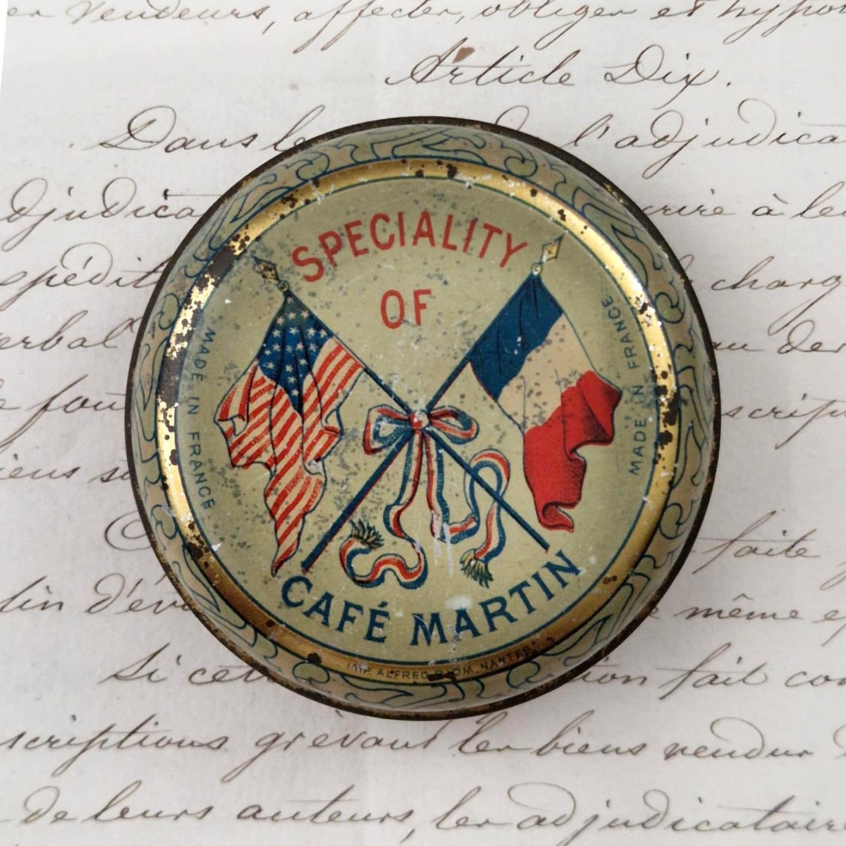 Rare bonbonnière « Café Martin » - New York - 1902-1912