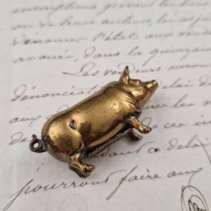 Ancien pyrogène de poche « Cochon » - Fin XIXe