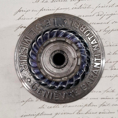 Rare encrier publicitaire « Genièvre Le Semeur » - Vers 1900