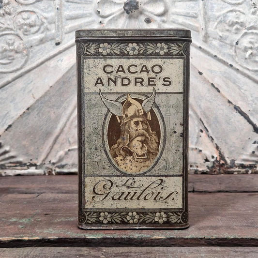 Rare "Le Gaulois" cocoa tin - Marseille, circa 1890