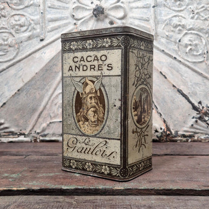 Rare boîte de cacao « Le Gaulois » - Marseille, vers 1890