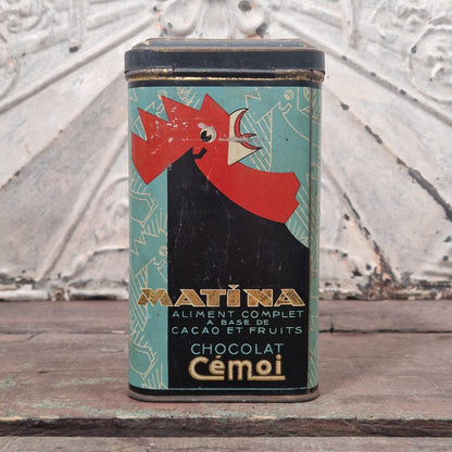 Ancienne boîte de petit-déjeuner « Cacao » - Cémoi
