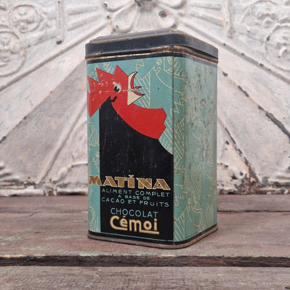 Ancienne boîte de petit-déjeuner « Cacao » - Cémoi